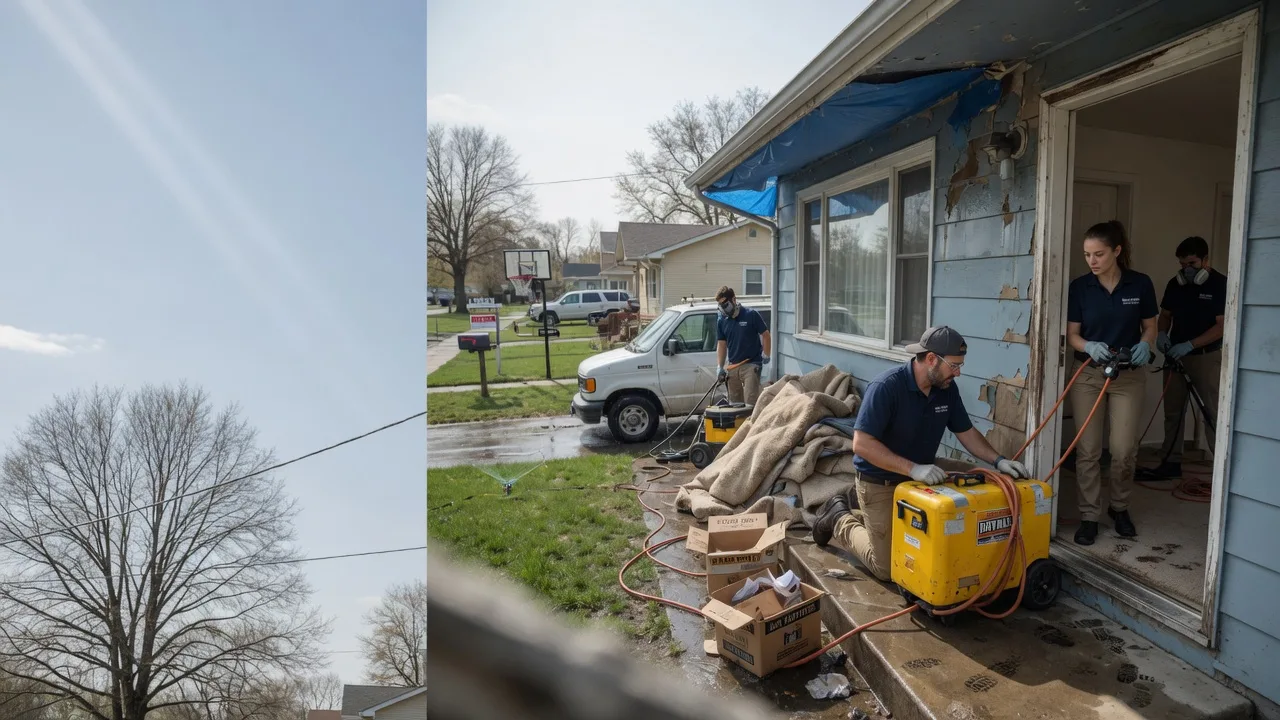 Basement Flood Cleanup in Webster, IA near me